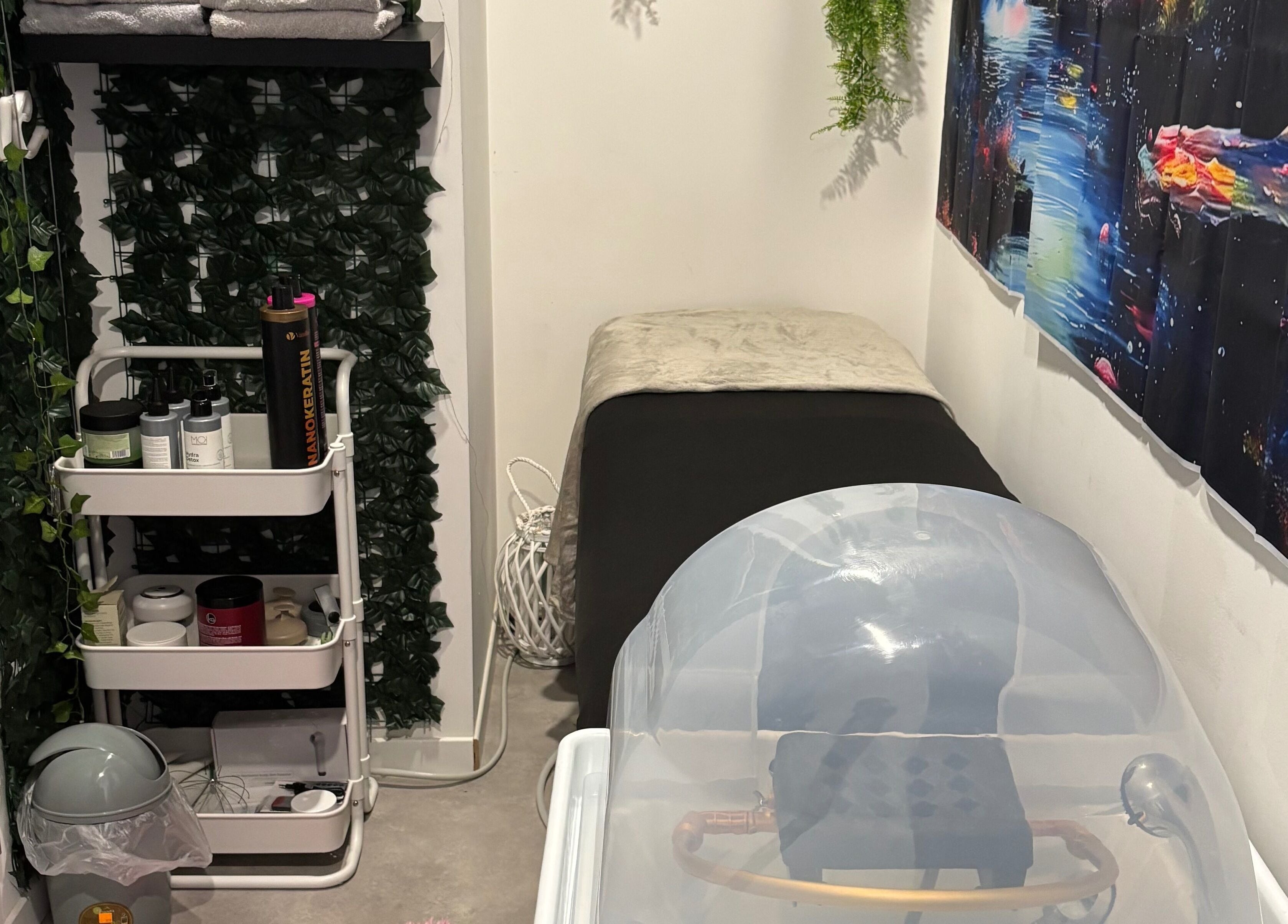 Espace de soin moderne chez Institut Bien Z’être, Piennes, Grand Est, FR, avec équipements bien-être.