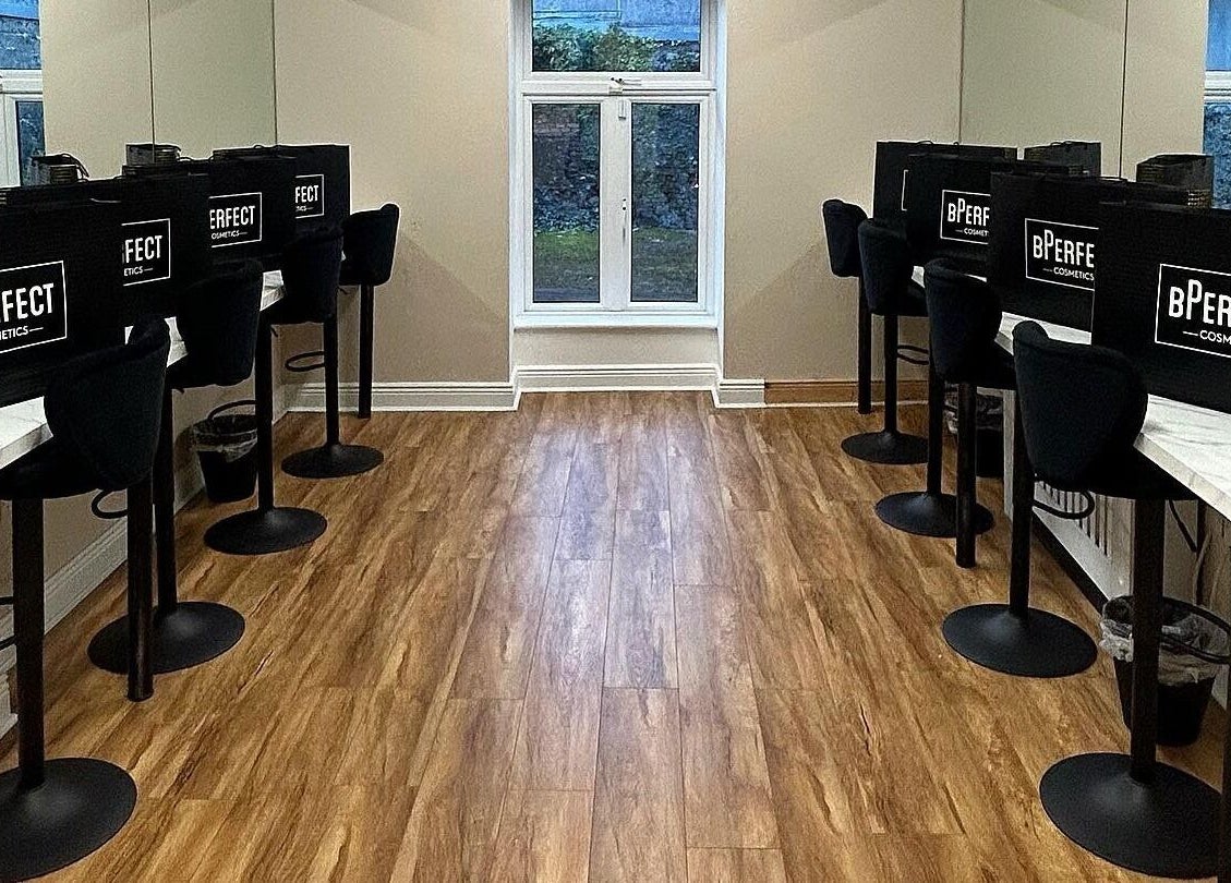 Elegant beauty station at Professional Beauty in Dungarvan, County Waterford, IE with chic decor.