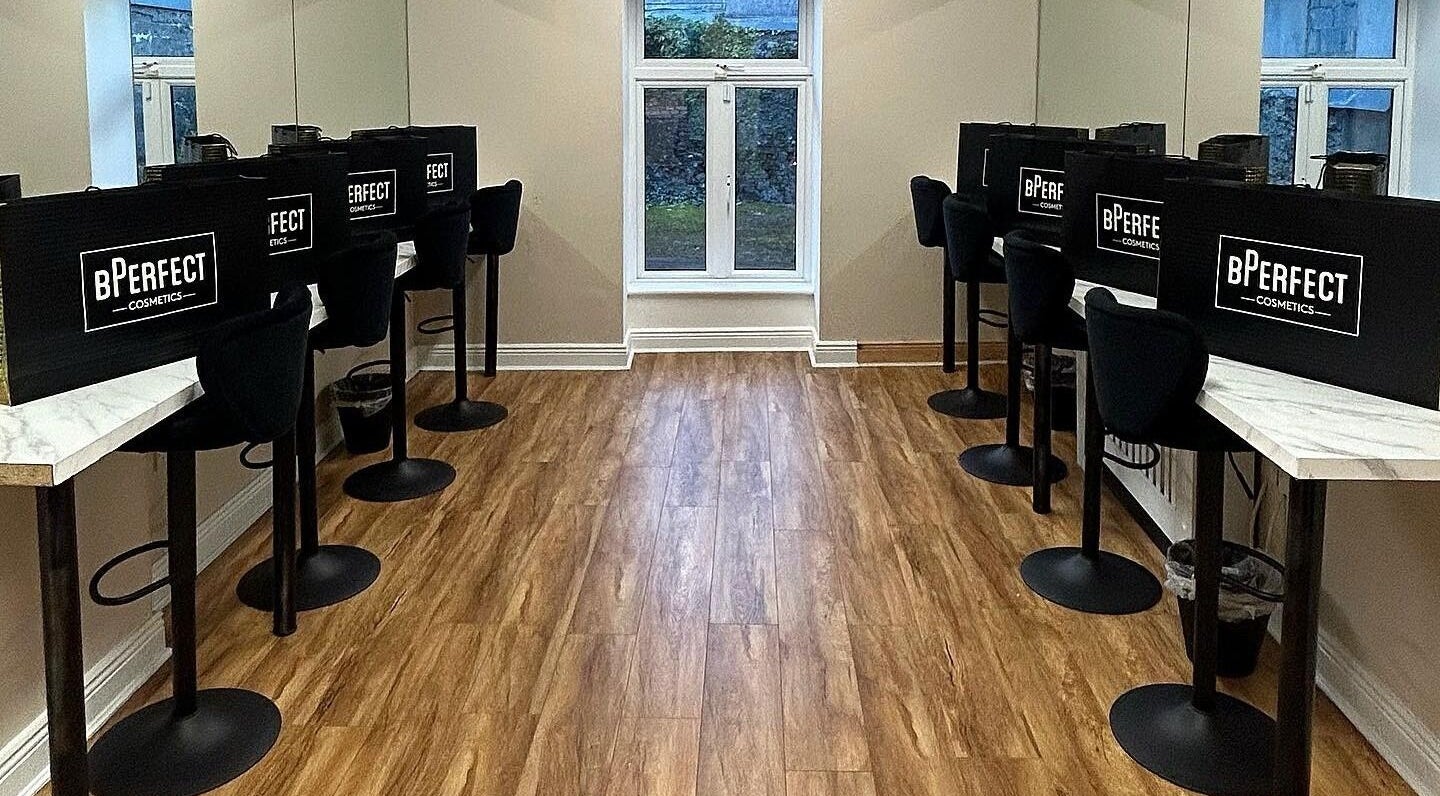 Elegant beauty station at Professional Beauty in Dungarvan, County Waterford, IE with chic decor.