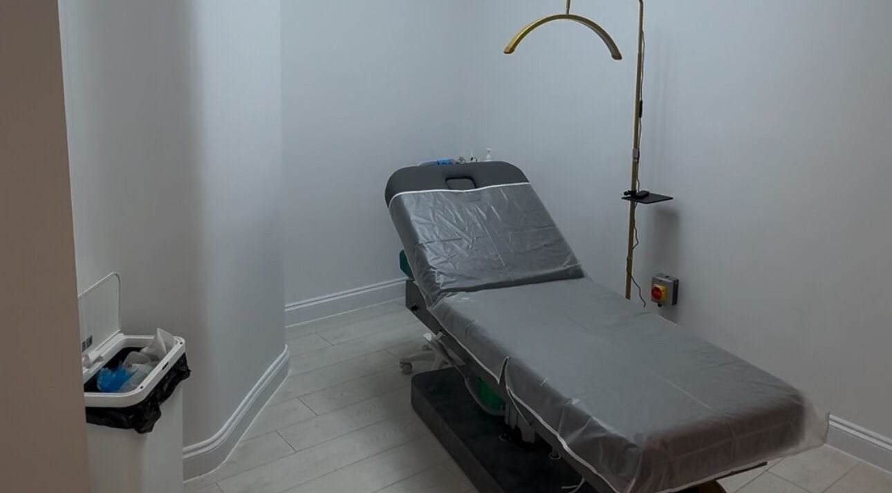 Spacious, modern treatment room at Ely Spmu & Aesthetic Clinic, Ely, England, GB.