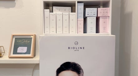 Bioline products displayed at All About Your Beauty 美妍阁 in North Parramatta, New South Wales, AU.