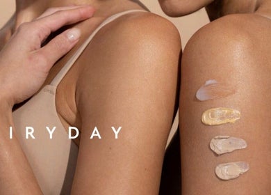 Various lotions on arms at All About Your Beauty 美妍阁, North Parramatta, New South Wales, AU.