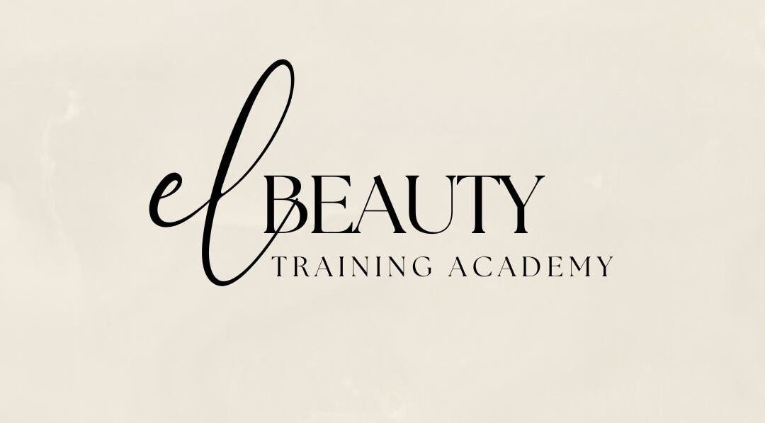 Logo of El Beauty Training Academy, Market Deeping, England, GB, on a cream background.
