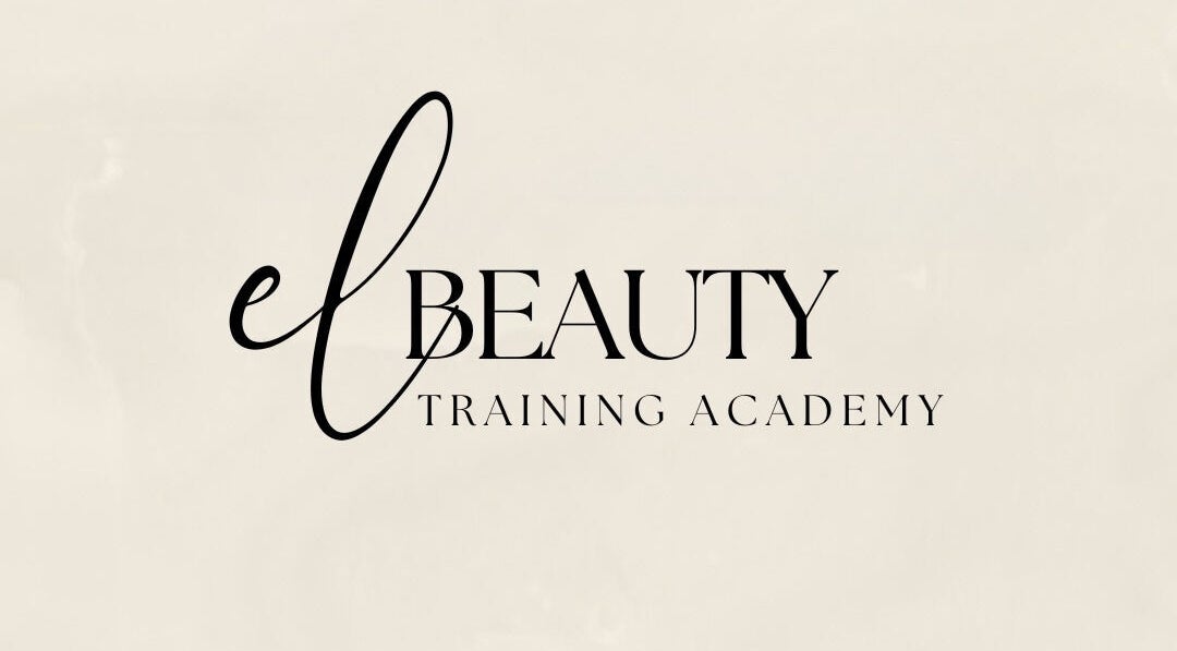 Logo of El Beauty Training Academy, Market Deeping, England, GB, on a cream background.