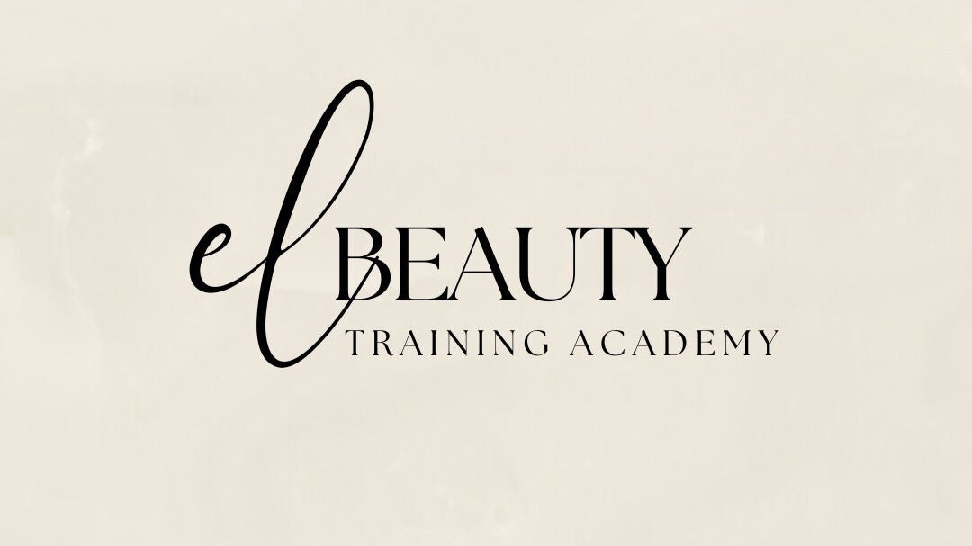 Logo of El Beauty Training Academy, Market Deeping, England, GB, on a cream background.