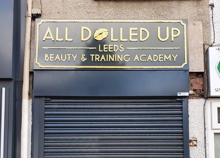Front view of All Dolled Up - Leeds, Beauty & Training Academy in Kippax, England, GB.