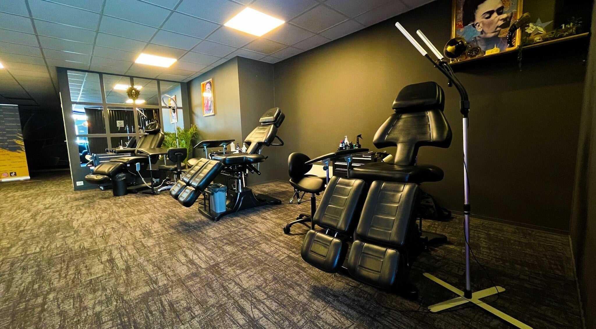 Sleek beauty chairs in Kristiansand wellness space, Kristiansand, Agder, NO.