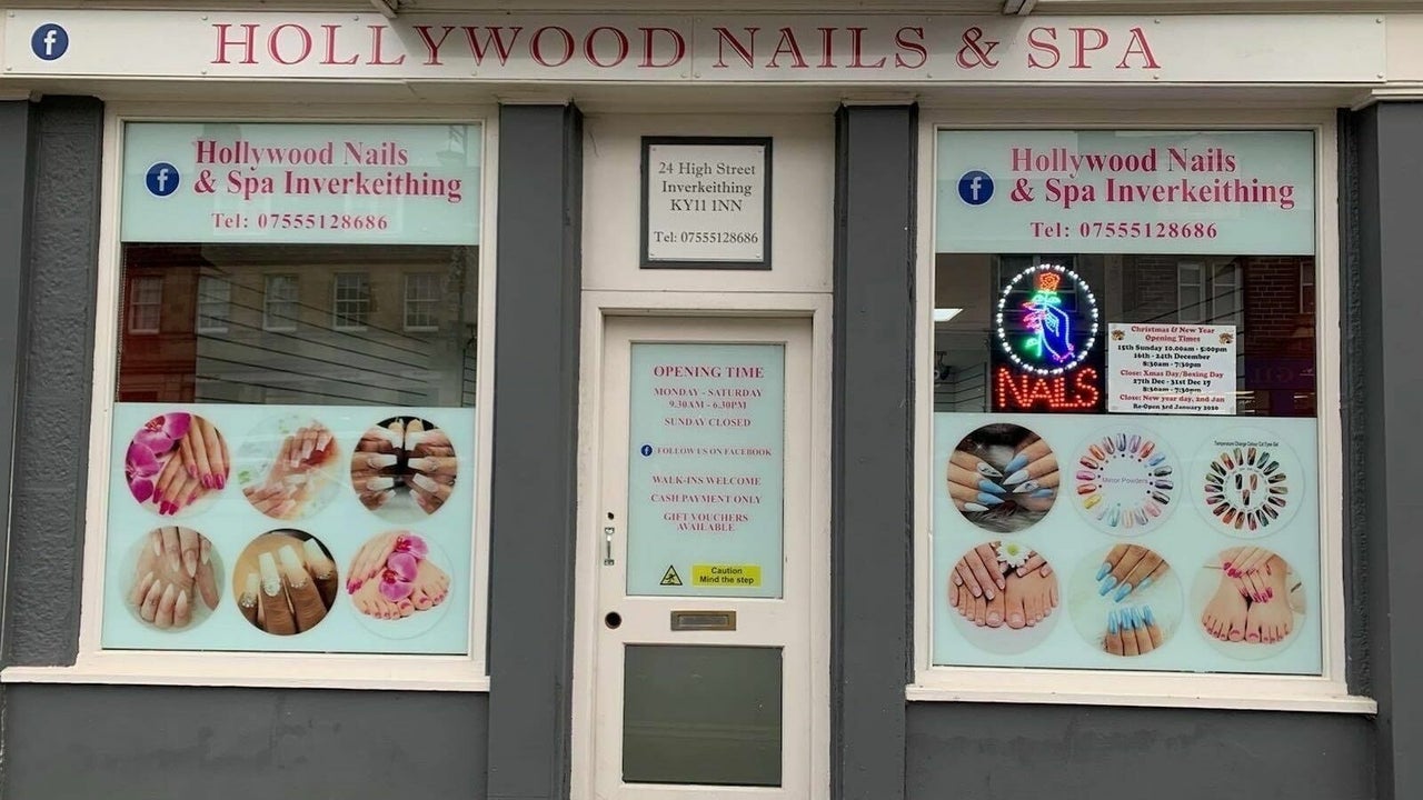 Hollywood Nails & Spa Inverkeithting 24 High Street Inverkeithing Fresha