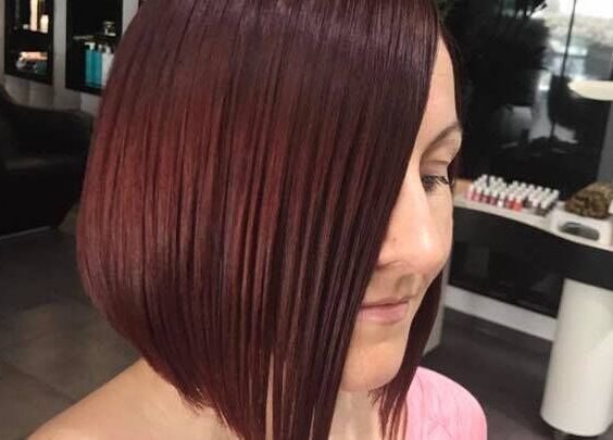 Stylish bob haircut at Z! Passion, Limassol, Limassol, CY showcasing sleek salon style.