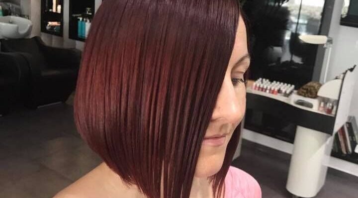 Stylish bob haircut at Z! Passion, Limassol, Limassol, CY showcasing sleek salon style.