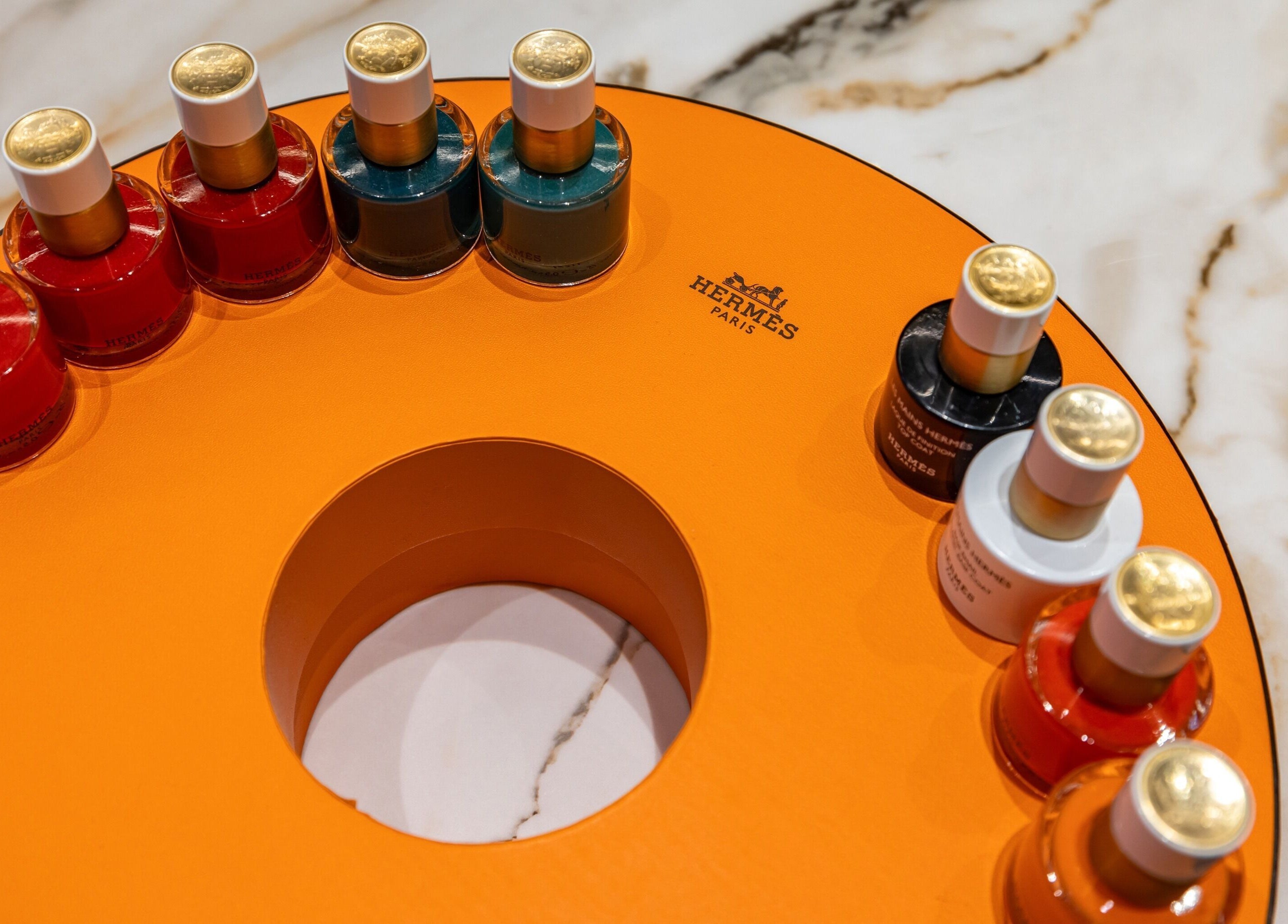 Elegant nail polish selection at The Hamptons Nails & Beauty, London, England, GB offering top beauty services.