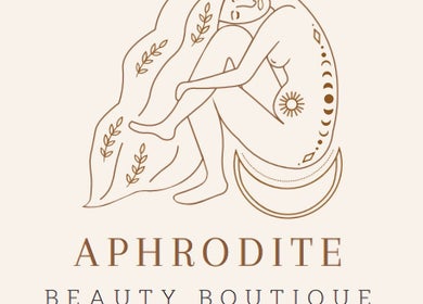 Aphrodite Beauty Boutique logo featuring an elegant design, Nelson, Nelson, NZ.