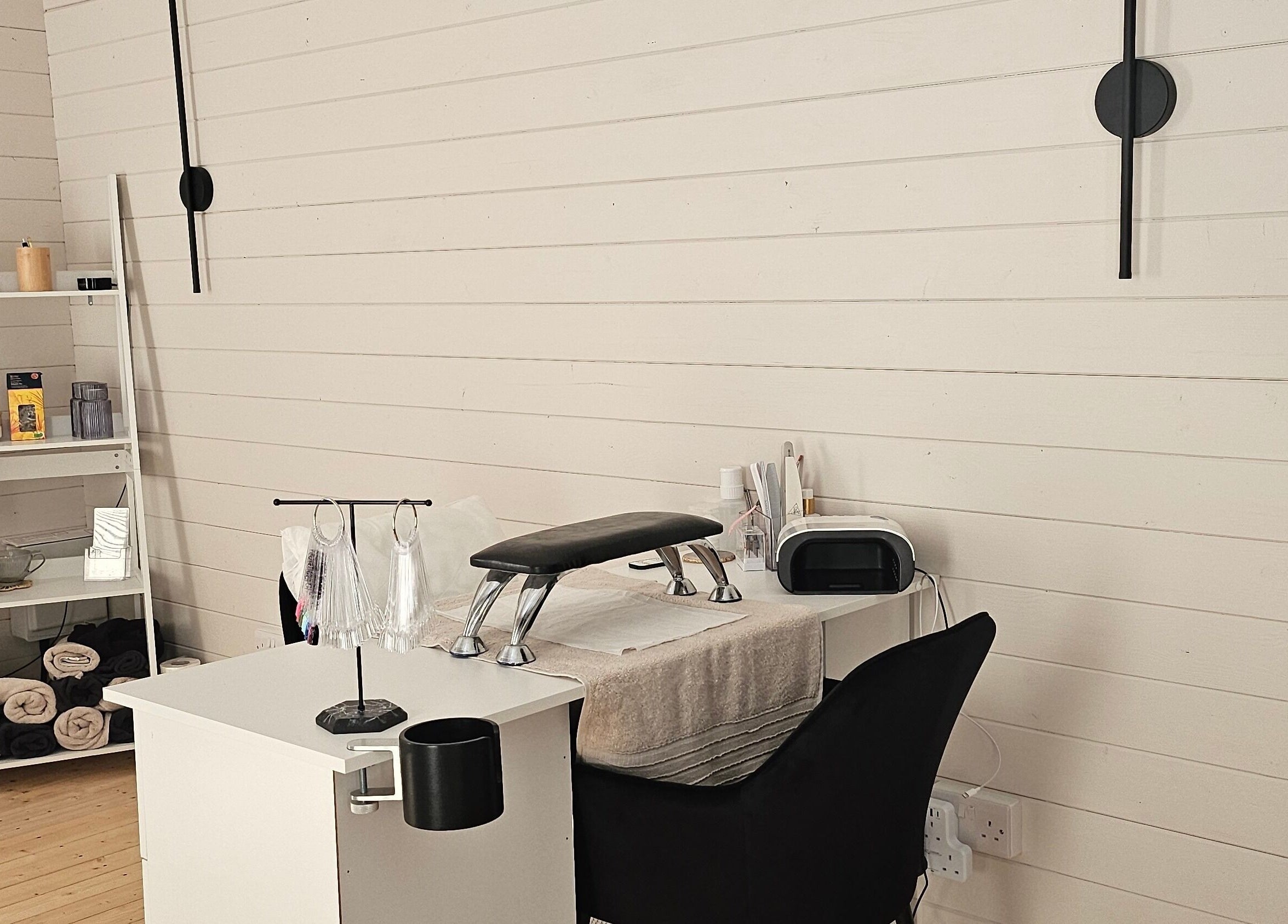 Cozy nail station at Divinity - Holistic & Beauty Therapy (Home Based) in Heywood, England, GB.