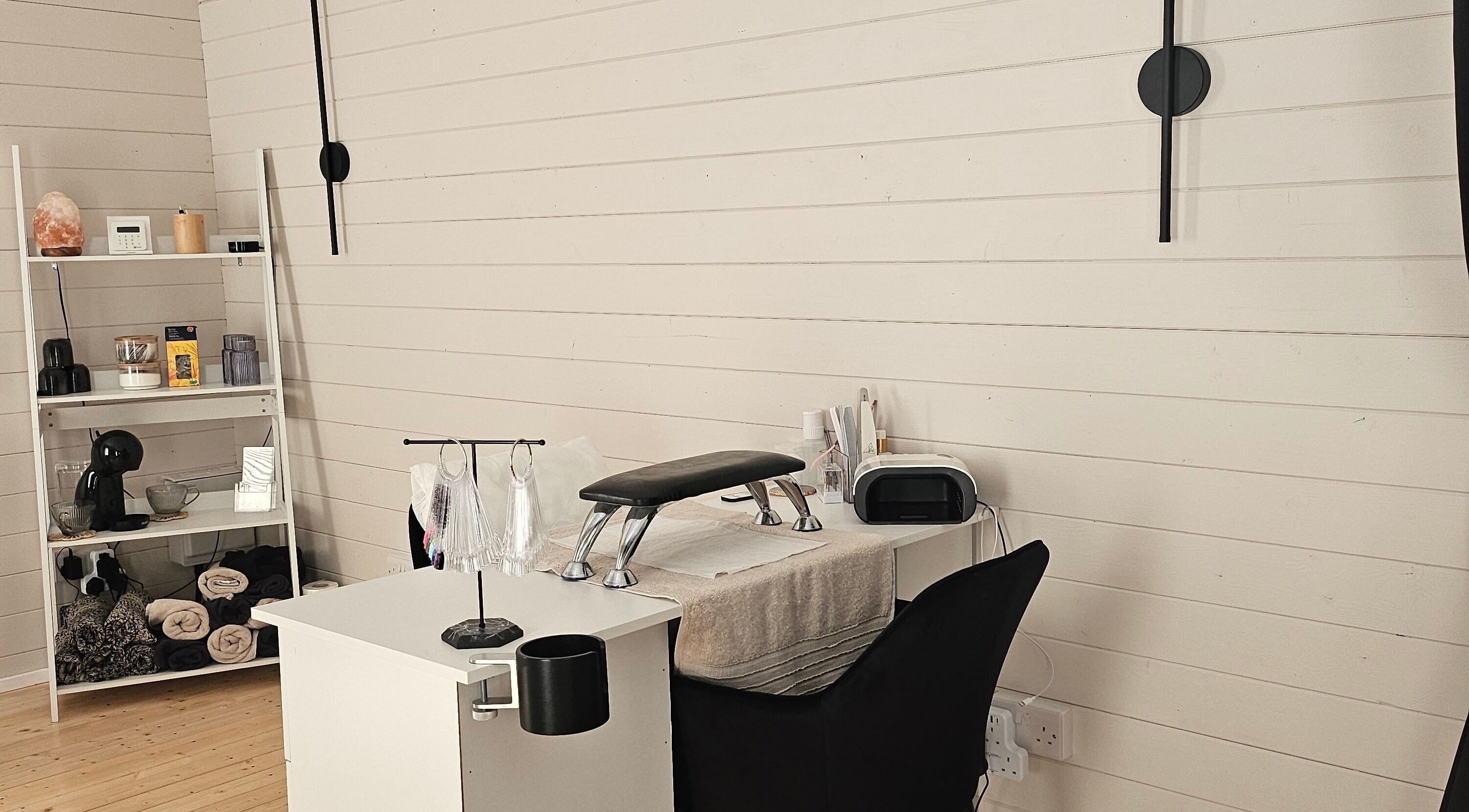 Cozy nail station at Divinity - Holistic & Beauty Therapy (Home Based) in Heywood, England, GB.