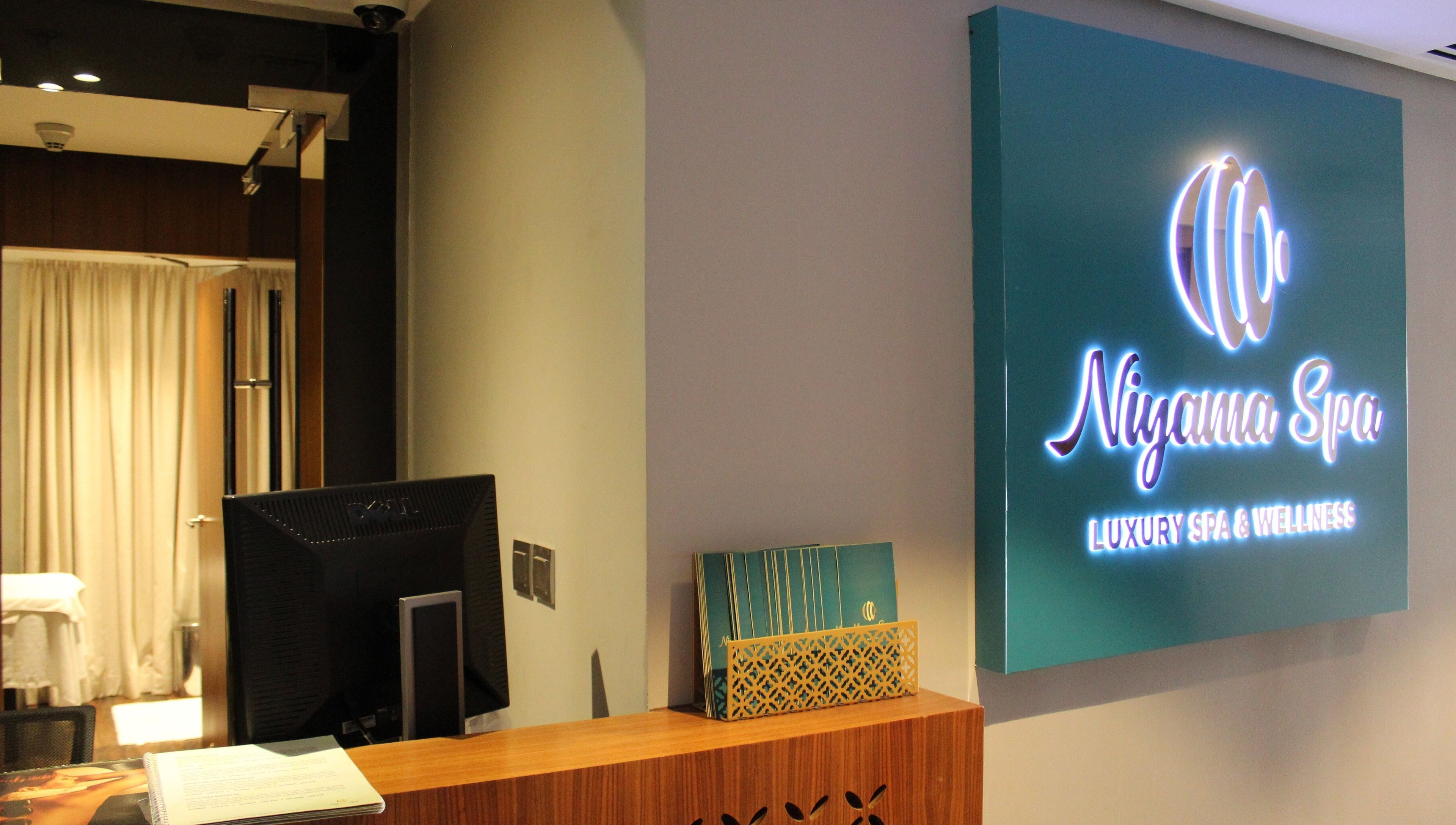 Reception area of Niyama Spa at Double Tree by Hilton Al Jadaf, دبي, دبي, AE.