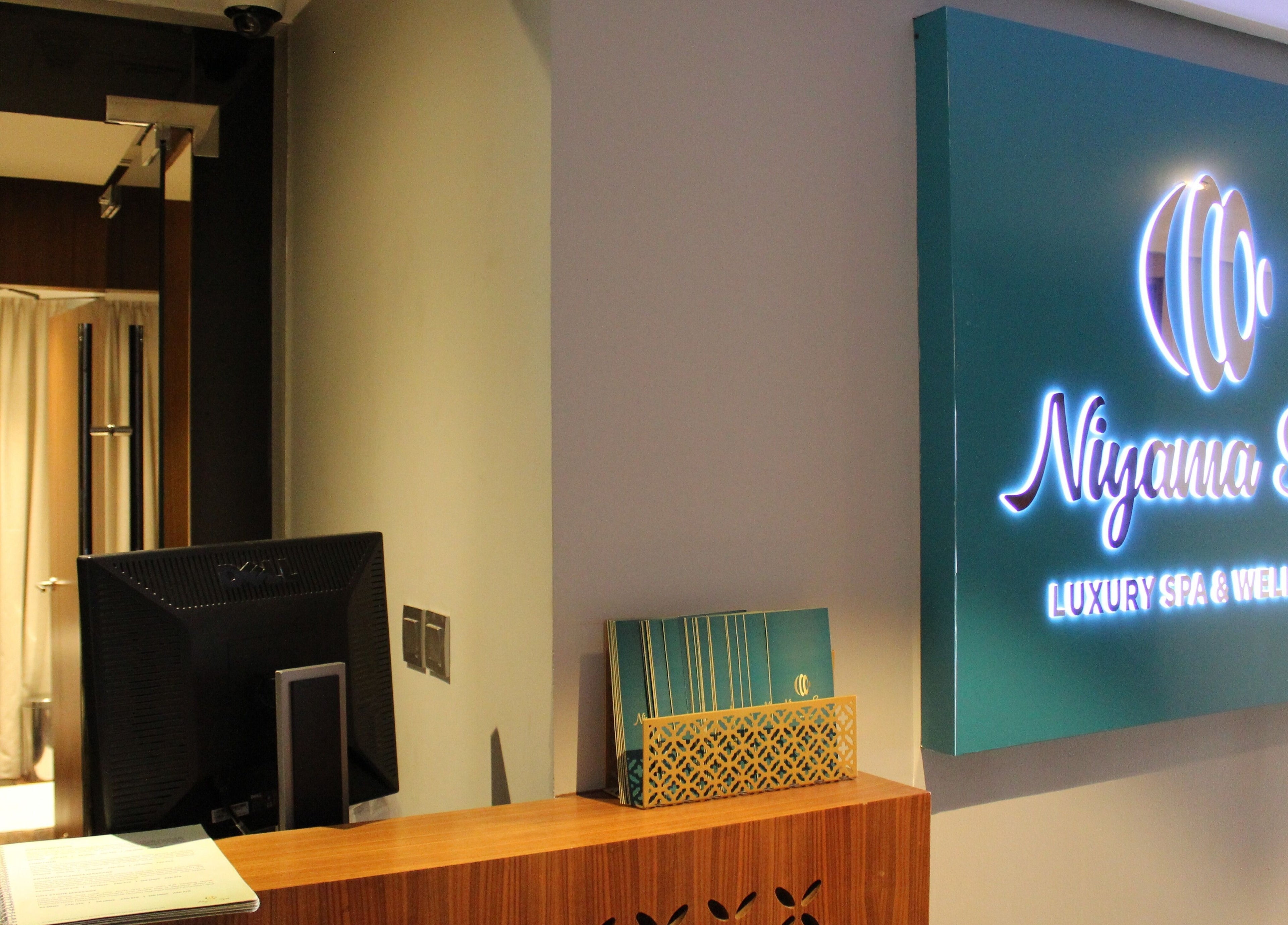 Reception area of Niyama Spa at Double Tree by Hilton Al Jadaf, دبي, دبي, AE.