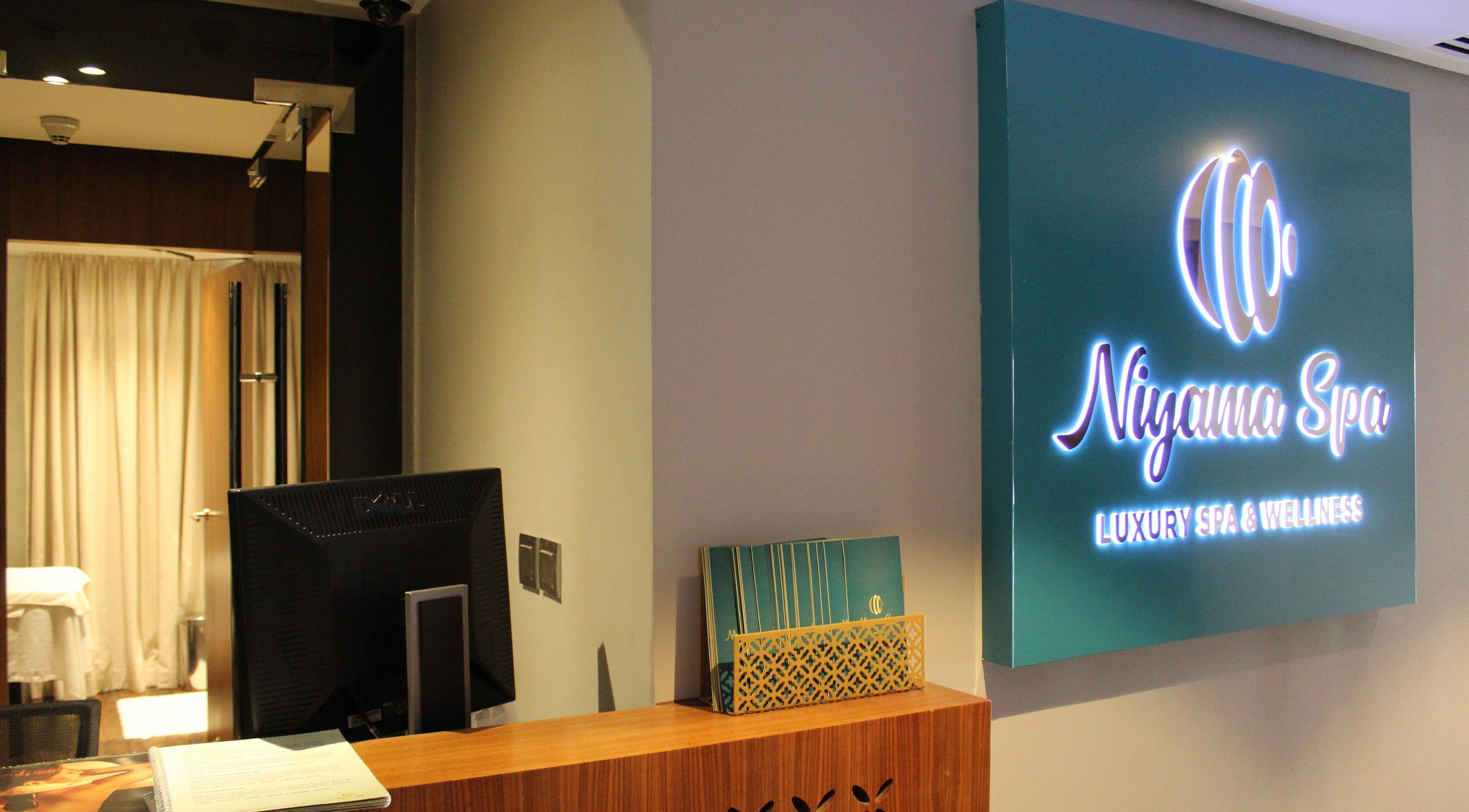 Reception area of Niyama Spa at Double Tree by Hilton Al Jadaf, دبي, دبي, AE.