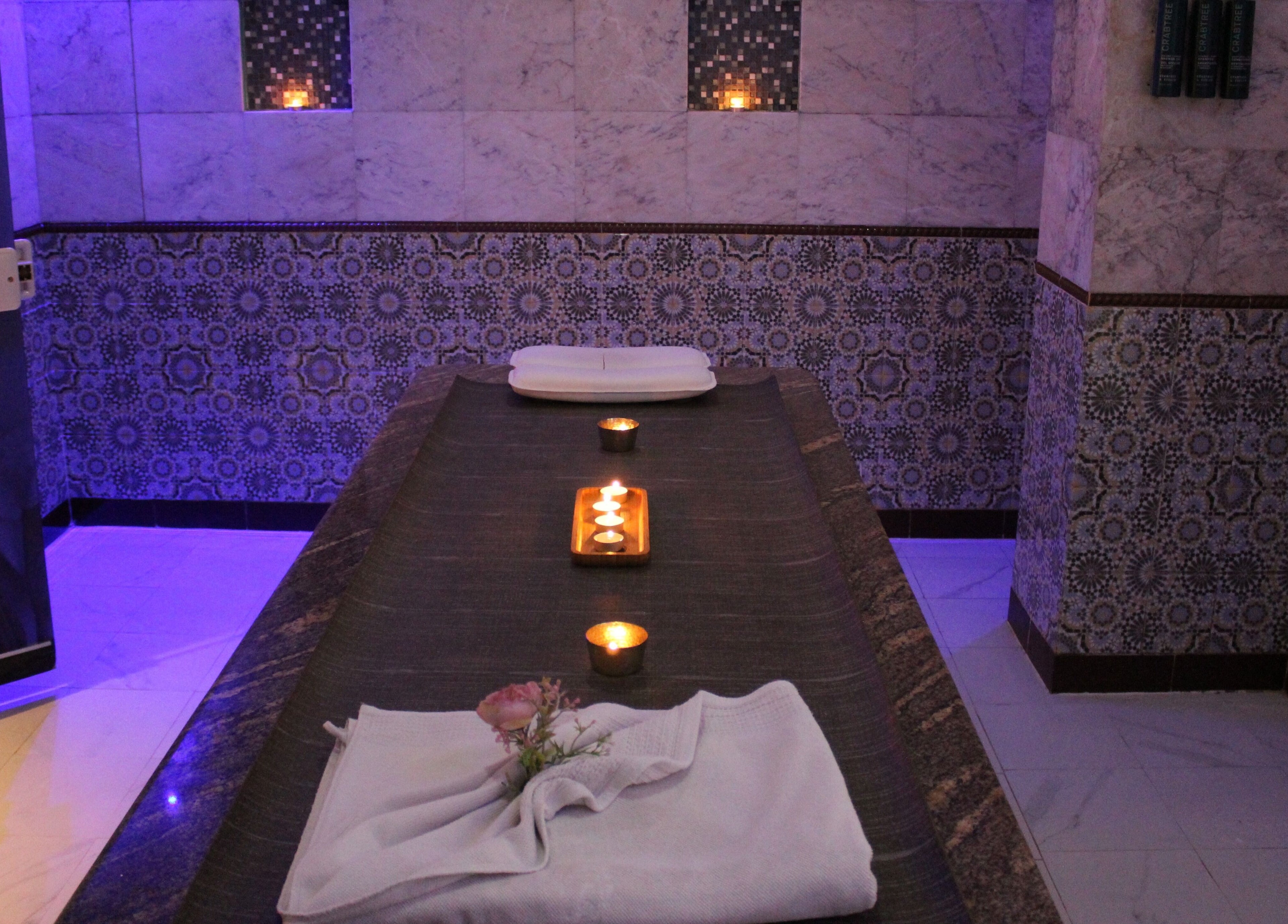 Relaxing hammam setup at Niyama Spa at Double tree by Hilton Al Jadaf, دبي, دبي, AE.