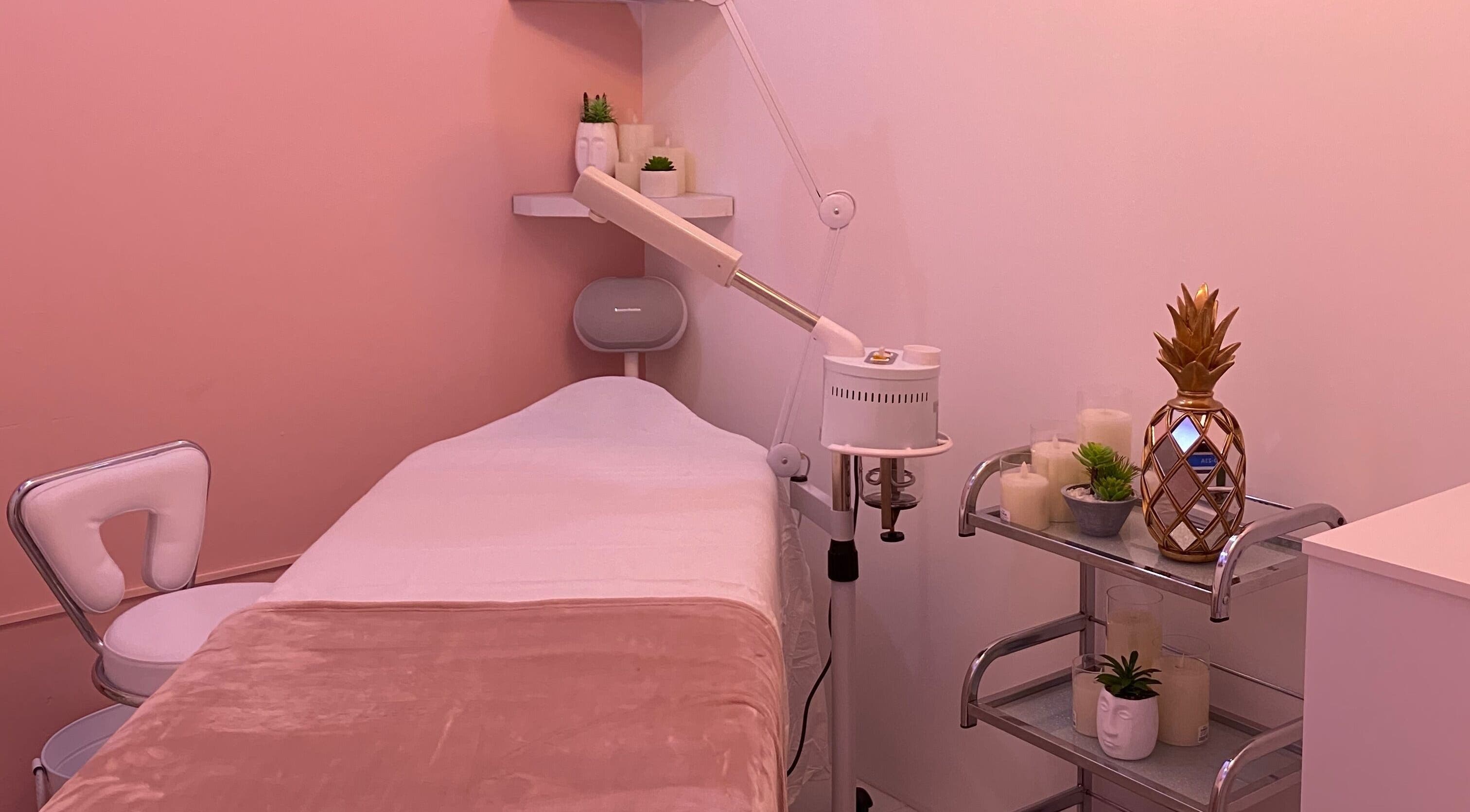 Relaxing spa room setup at Beauty Statement Salon & Spa, Ocho Rios, JM.