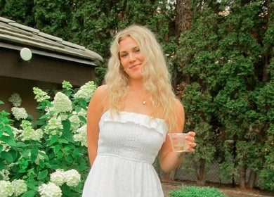 Serene garden setting at Studio 13 Esthetics (Chilliwack), featuring lush greenery in Chilliwack, British Columbia, CA.
