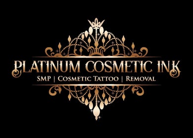 Elegant logo of Platinum Cosmetic Ink - Broome located in Cable Beach, Western Australia, AU.