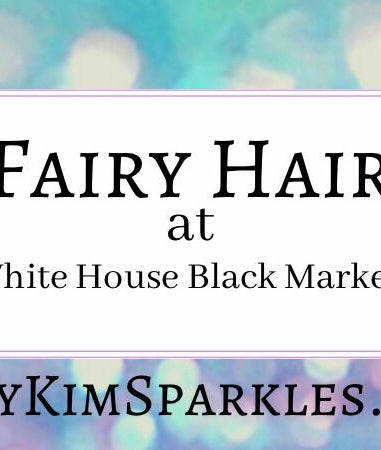 Image de Fairy Kim Sparkles Fairy Hair at White House Black Market 2