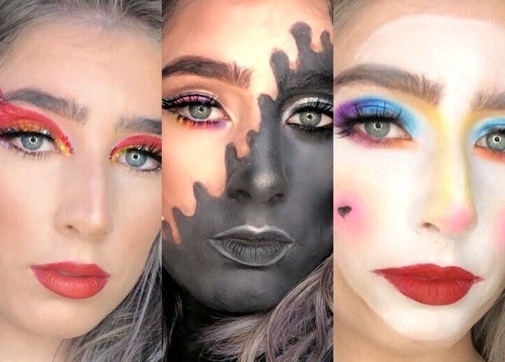 Vibrant makeup artistry showcased at Demz Makeup & Beauty in Johannesburg, Gauteng, ZA.