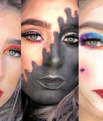 Vibrant makeup artistry showcased at Demz Makeup & Beauty in Johannesburg, Gauteng, ZA.