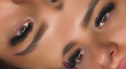 Close-up of styled lashes at Lyss Lash & Beauty Co, Melbourne, Victoria, AU.