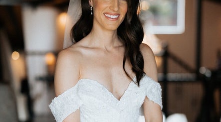 Bride in elegant gown at Rogue & Vow, Blidworth, England, GB, showcasing serene beauty.