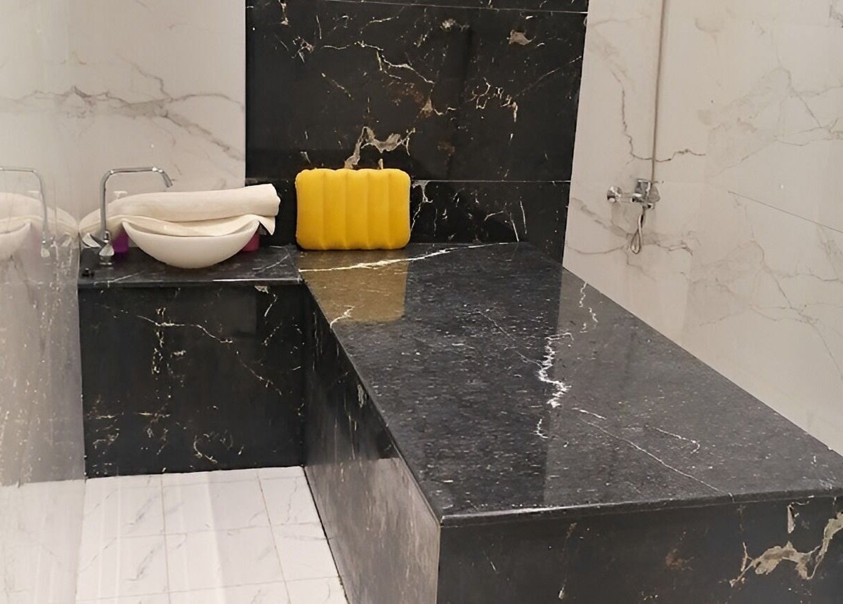 Luxurious marble massage table at Energy Spa Riffa, Riffa, Al-Muḥāfaẓat al-Janūbīyah, BH.