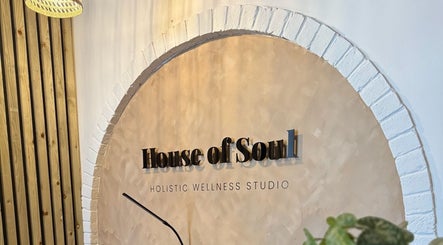 Entrance sign of House of Soul Fulwood, Preston, England, GB showcasing a warm, welcoming ambiance.