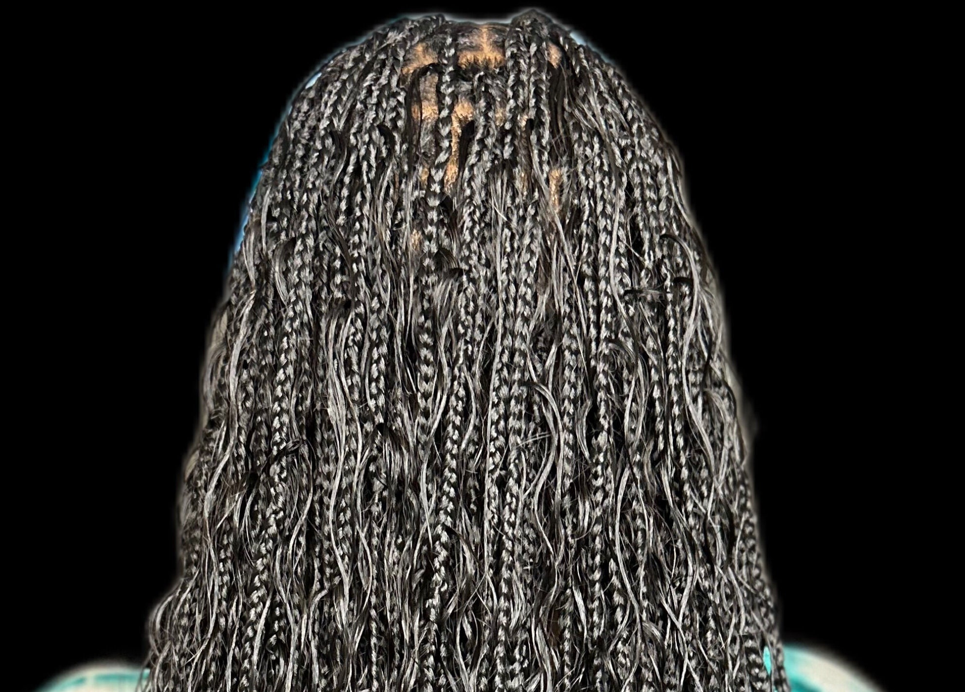 Intricate braids hairstyle at Cheveux By Cindy, Bexleyheath, England, GB, showcasing expert hair styling.