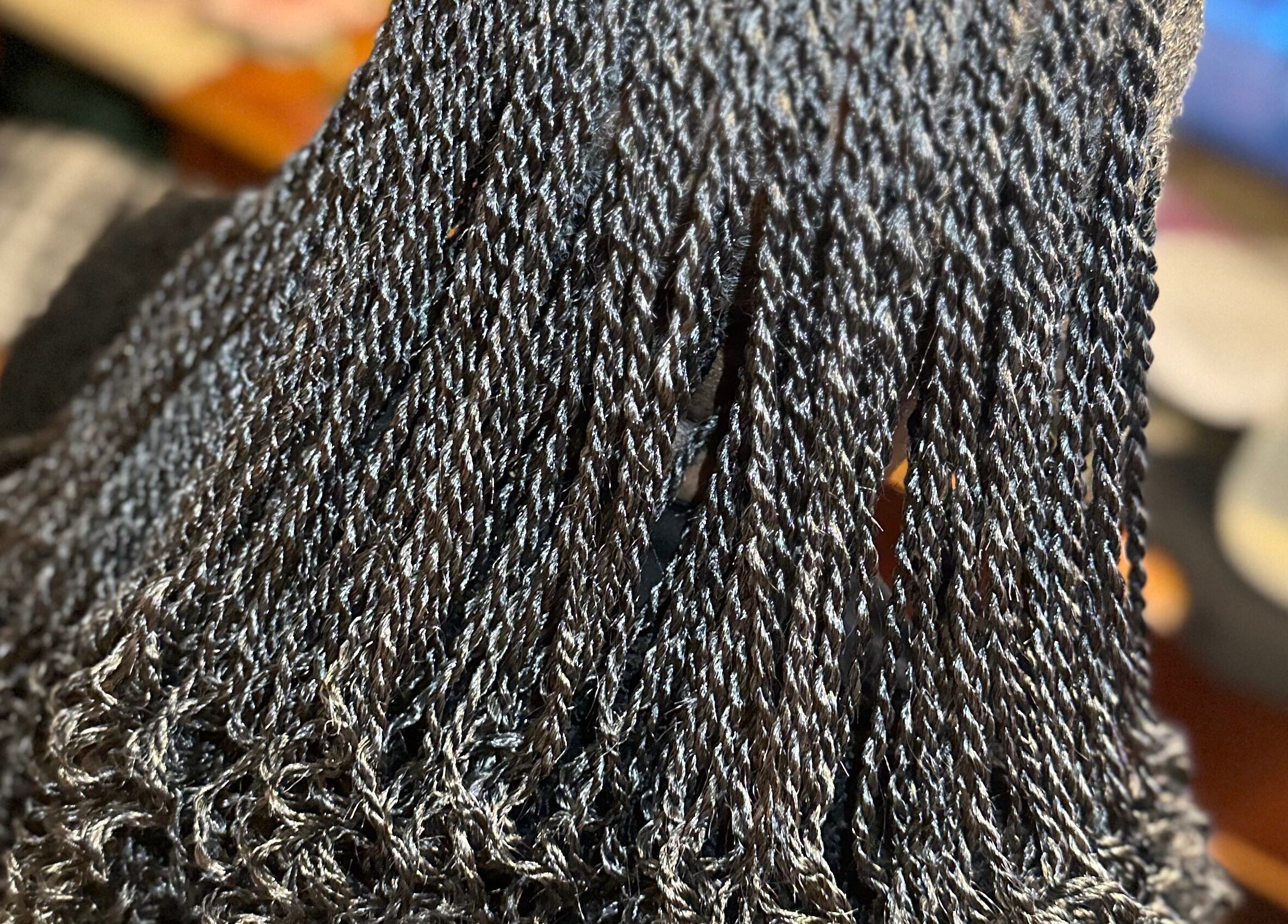 Intricate hair braids styled at Cheveux By Cindy, Bexleyheath, England, GB.