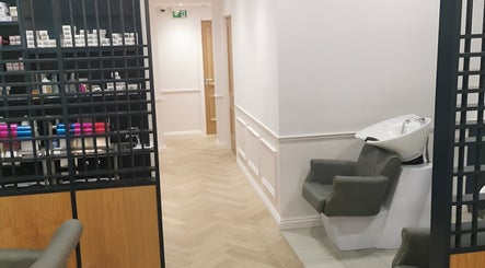 Modern interior with salon equipment at FAB Facial Aesthetics & Beauty in Dunstable, England, GB.