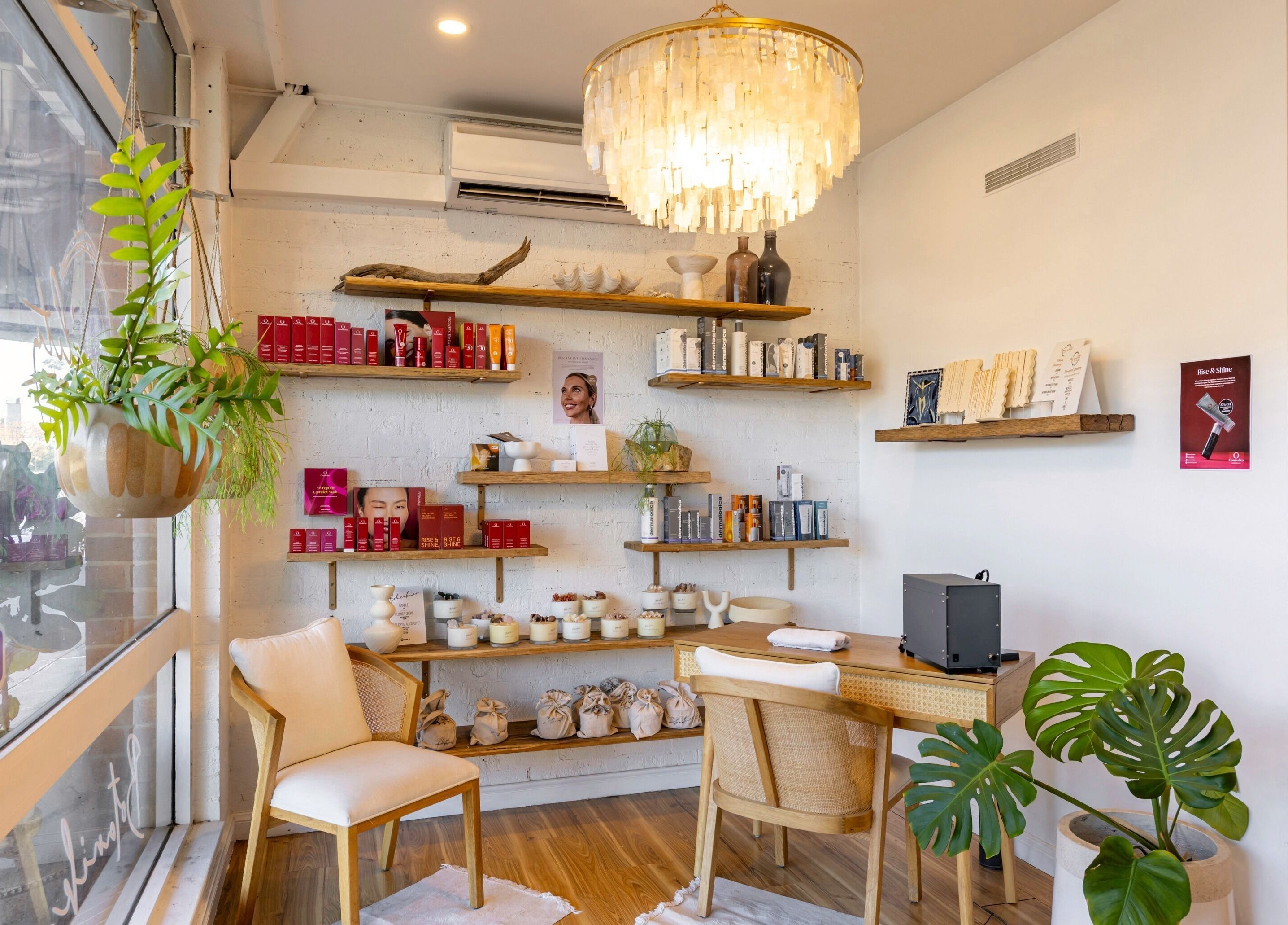 Inviting interior view of Tranquility Skin & Body Skin at Emu Plains, New South Wales, AU with natural decor.