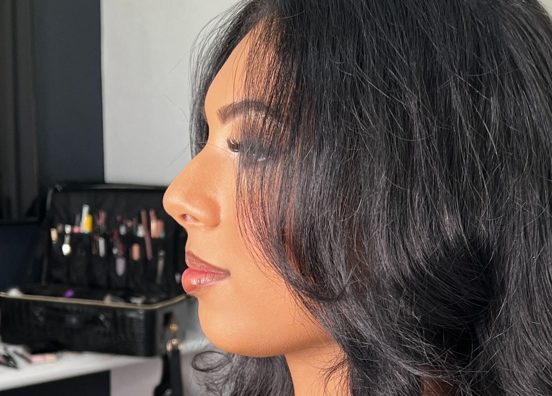 Profile of a woman with styled hair at Shantelle Barry Hair & Makeup, Gordonvale, Queensland, AU.