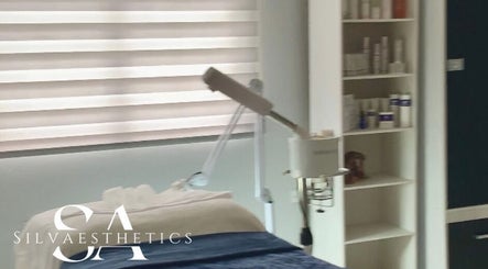 Silvaesthetics treatment room in Port of Spain, Port of Spain Corporation, TT with clean, calming ambiance.