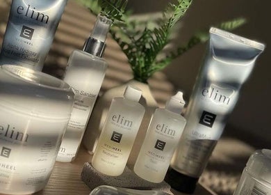 Skincare products on display at Stacey's Studio: Skincare & Wellness, Doddington, England, GB.