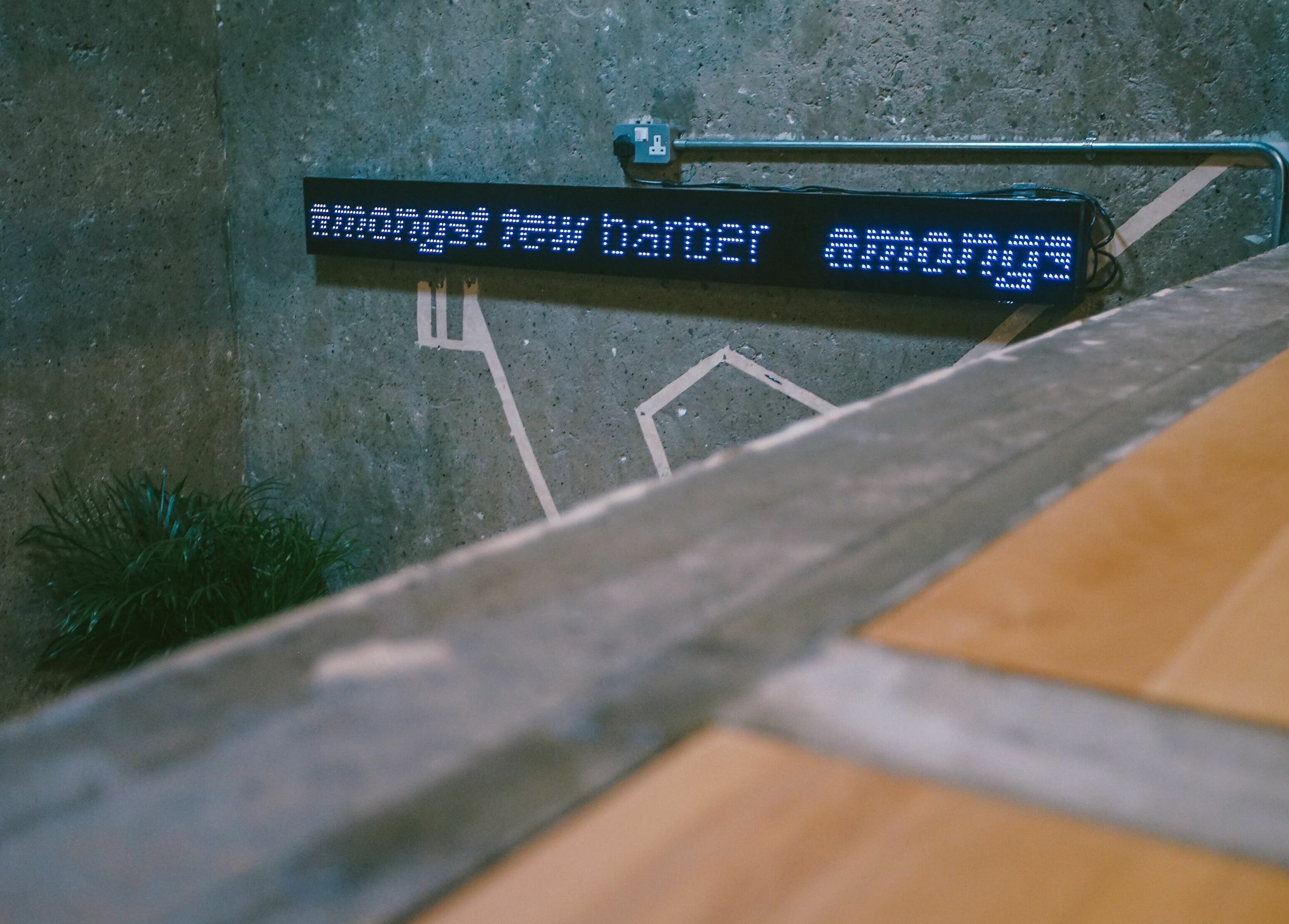 Amongst Few Barber's neon sign in دبي, دبي, AE, highlighting its modern ambiance.