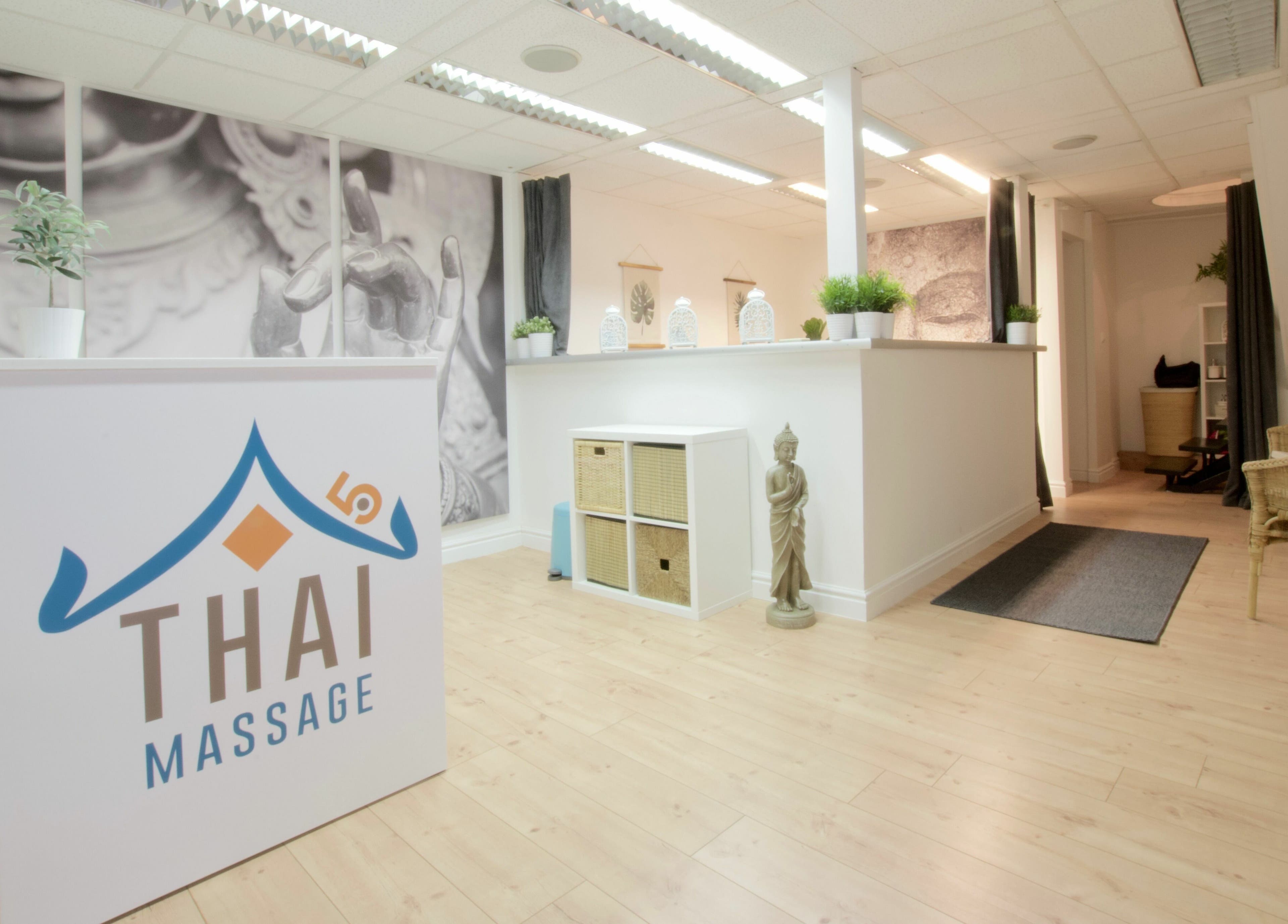 Welcoming reception at Thai 5 Budapest Thai Massage, Budapest, Magyar, HU, emphasizing tranquility and comfort.