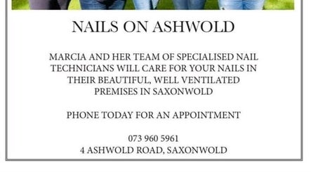 Professional nail technicians at Nails On Ashwold in Riviera, Gauteng, ZA offer expert care for your nails.