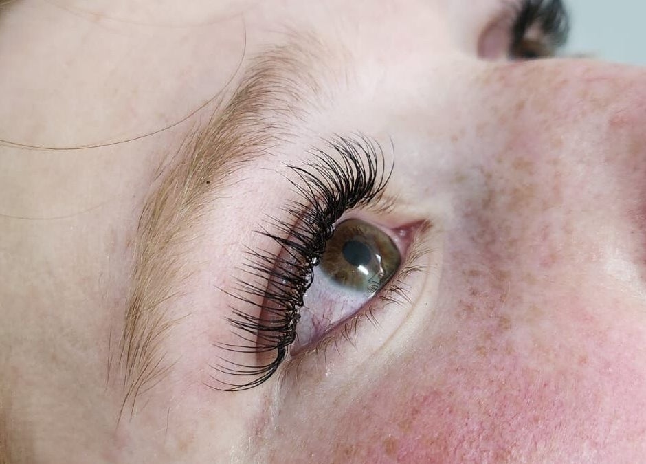 Close-up of elegant lashes at Design on a Dime, Benoni, Gauteng, ZA.