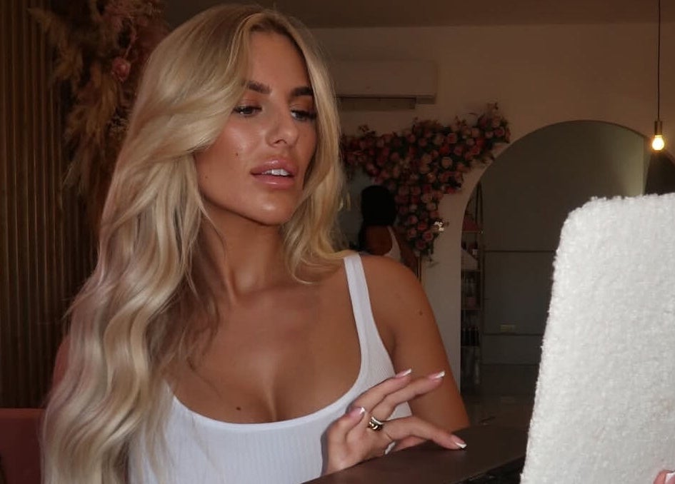 Customer enjoying services at The Studio By Alex, a beautifull wellness venue in Billingham, England, GB.