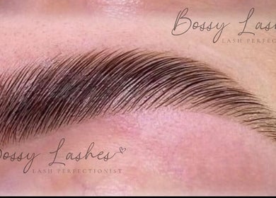 Expert brow design at Bossy Lashes, Wickford, England, GB for flawless beauty and precision.