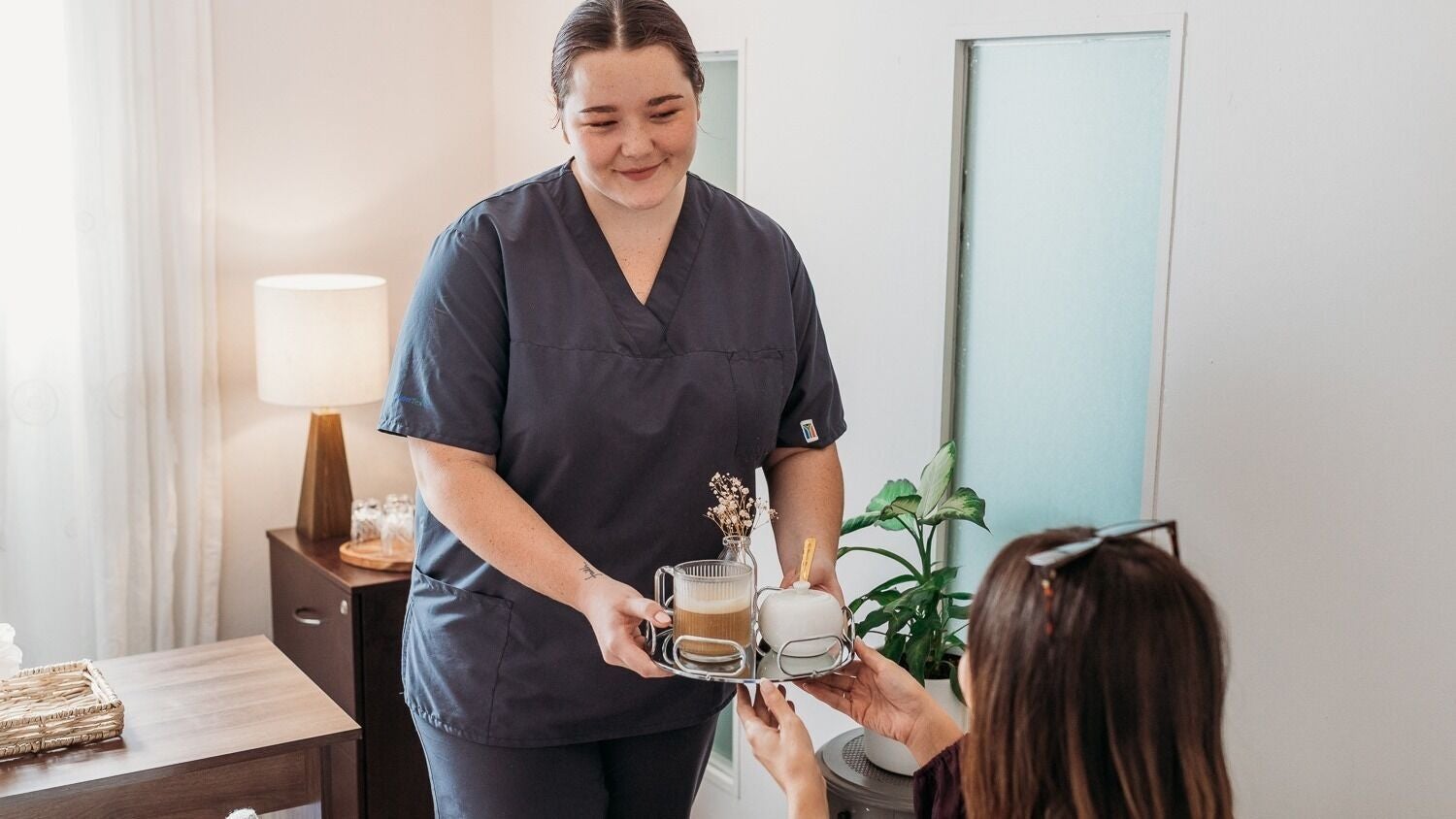 Cozy service at Rose Lounge Boutique - Book with Ashley in Somerset West, Western Cape, ZA, enhancing relaxation.