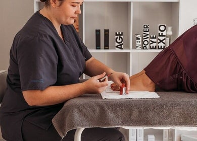 Nail treatment at Rose Lounge Boutique - Book with Ashley in Somerset West, Western Cape, ZA.