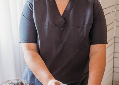 Therapist at Rose Lounge Boutique offering massage in Somerset West, Western Cape, ZA. Book with Ashley.