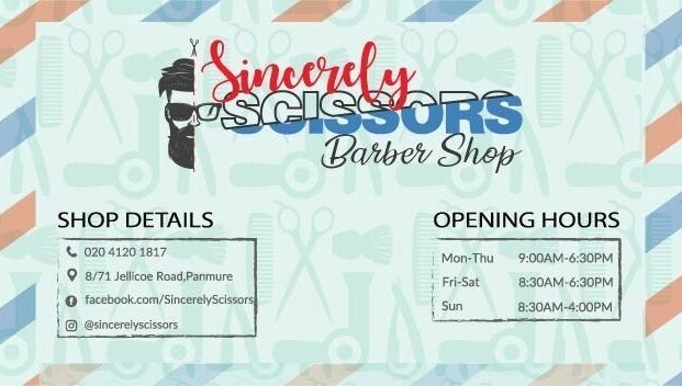 Sincerely Scissors Barbershop kép 1