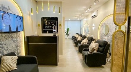 Relaxing interior of NEW Lounge Sta Rosa in Santa Rosa, Calabarzon, PH with sleek seating and modern decor.